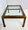 Chinoiserie Extendable Dining Table in Solid Mahogany With Ming Legs & Burlwood Veneer. Vintage Image - 15