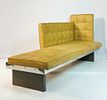 Philippe Starck Custom Tufted Leather & Chrome Bench for SLS Hotel, Los Angeles. A large, custom Image - 3