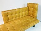 Philippe Starck Custom Tufted Leather & Chrome Bench for SLS Hotel, Los Angeles. A large, custom Image - 4