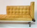 Philippe Starck Custom Tufted Leather & Chrome Bench for SLS Hotel, Los Angeles. A large, custom Image - 5