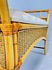 Vintage Rattan Bench. Vintage rattan bench that is perfect to go at the bottom of the bed, a Image - 6
