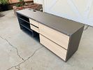 Custom Industrial Credenza in Metal and Wood. Custom industrial credenza handmade in Los Angeles Image - 4
