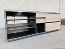 Custom Industrial Credenza in Metal and Wood. Custom industrial credenza handmade in Los Angeles Image - 5