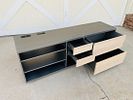 Custom Industrial Credenza in Metal and Wood. Custom industrial credenza handmade in Los Angeles Image - 6