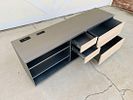 Custom Industrial Credenza in Metal and Wood. Custom industrial credenza handmade in Los Angeles Image - 7