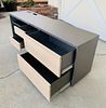 Custom Industrial Credenza in Metal and Wood. Custom industrial credenza handmade in Los Angeles Image - 8