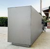 Custom Industrial Credenza in Metal and Wood. Custom industrial credenza handmade in Los Angeles Image - 12