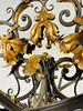 Wrought Iron & Gold Gilt Chandelier by Paul Ferrante, USA 2016. Wrought Iron &amp; Gold Gilt Image - 9