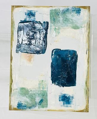 Original Abstract Painting in the Style of Heather Duris. Beautiful abstract painting in the 