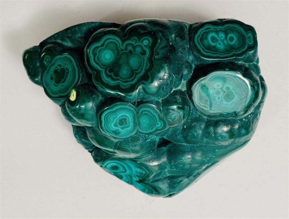 Lot 185: Malachite green nugget specimen