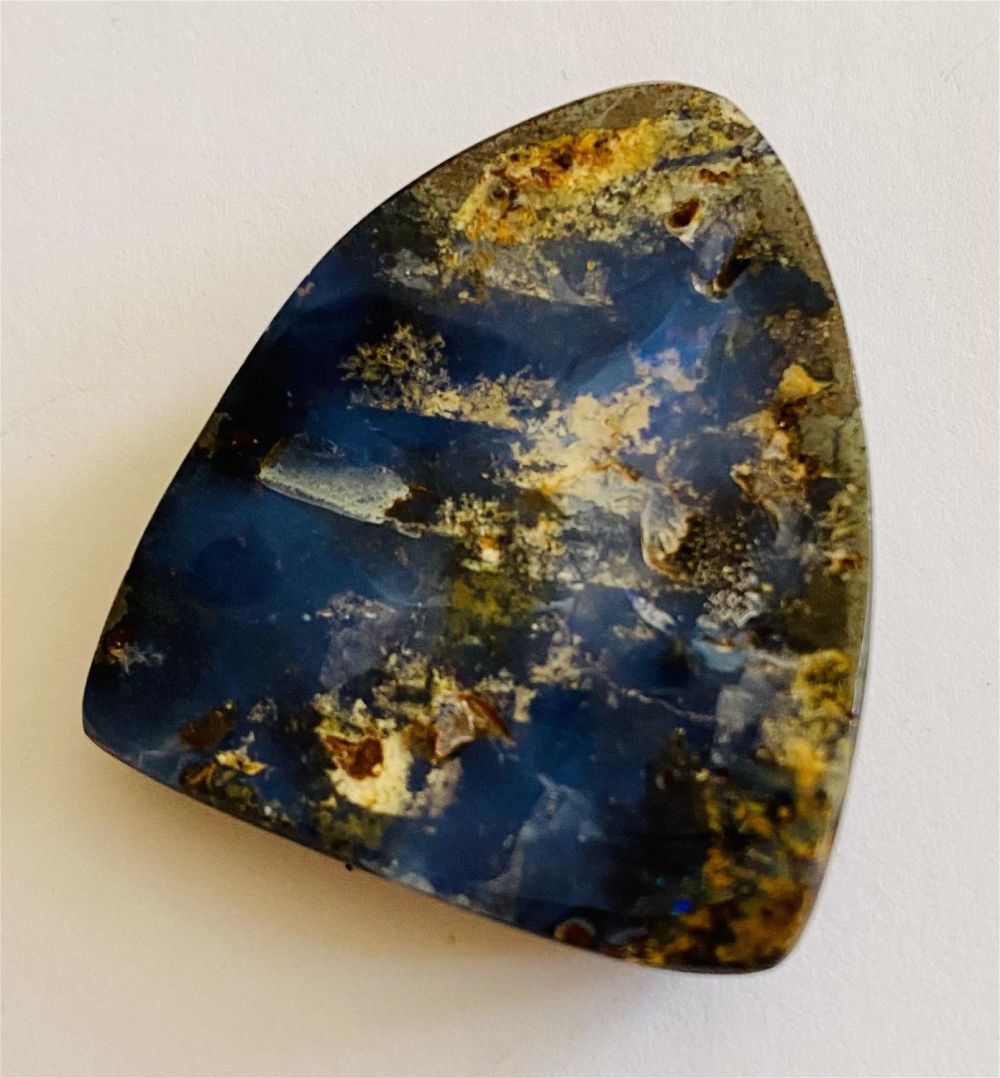 Lot 209: Boulder opal polished gemstone