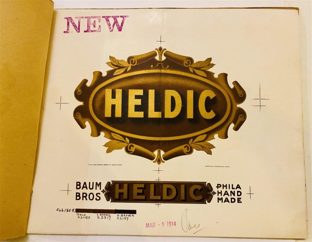 Lot 220: Cigar progressive proof Heldic-1914
