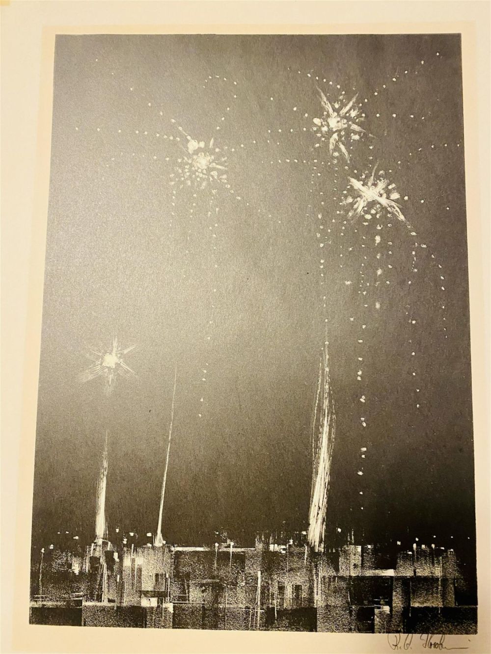 Lot 443: Richard Florsheim litho 1961 signed