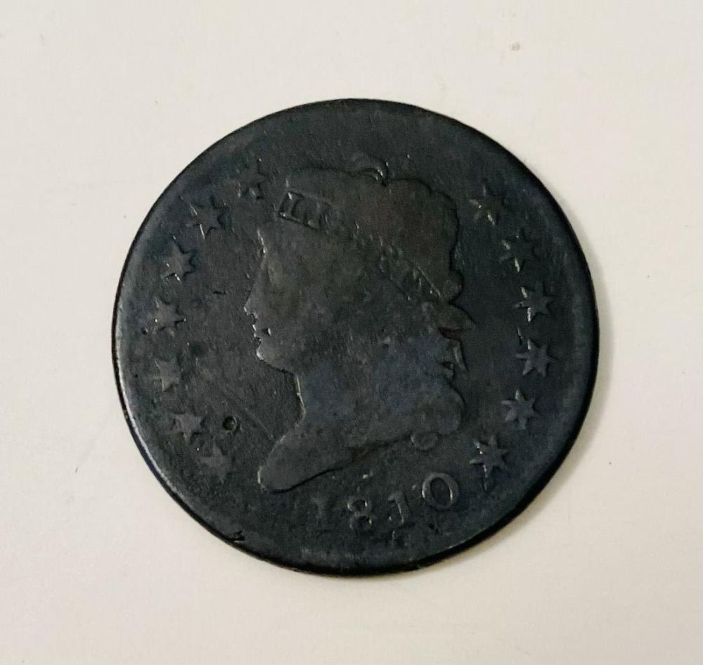 Lot 168: 1810 large cent classic head