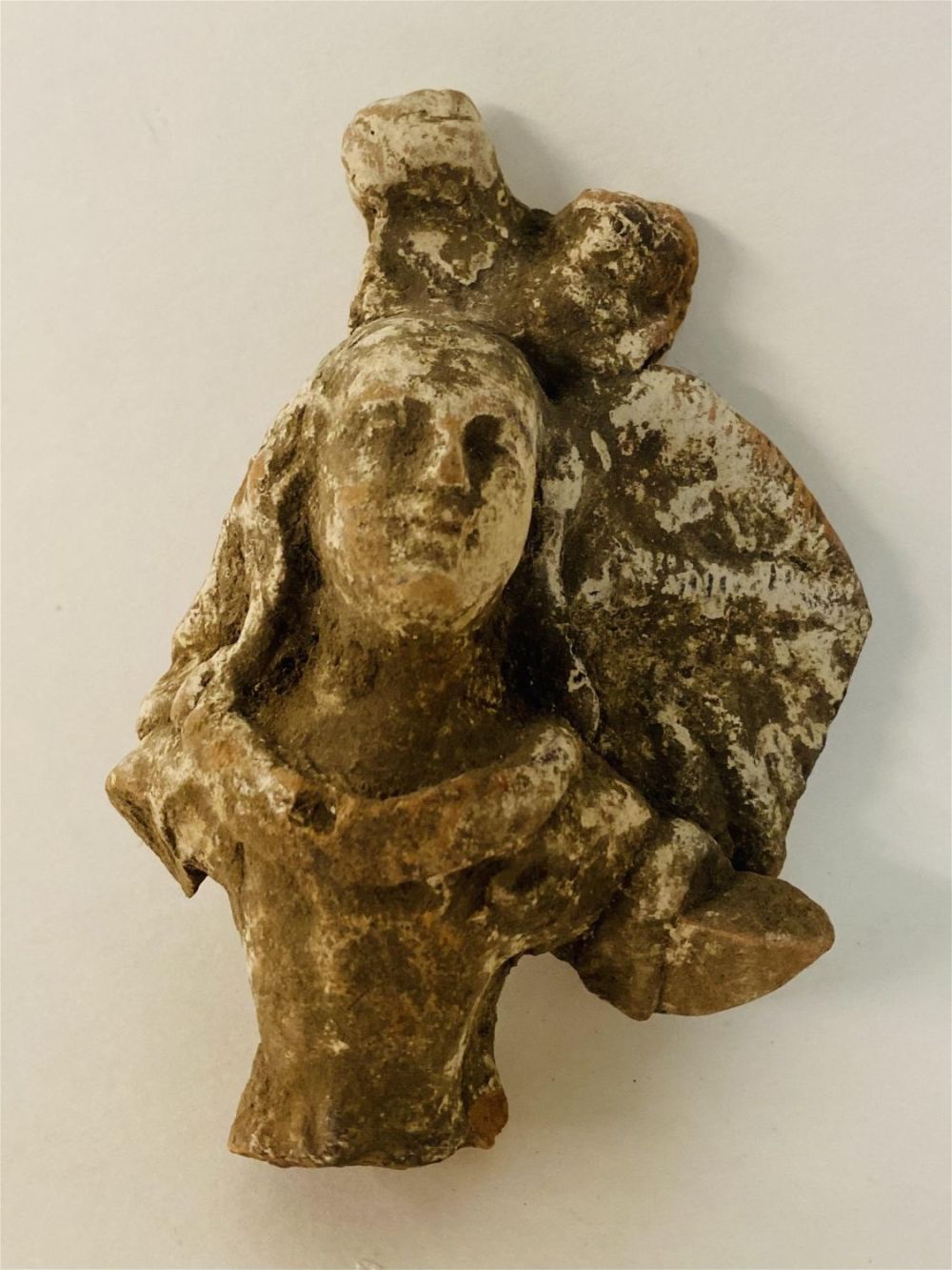 Lot 276: Spanish clay decoration figural
