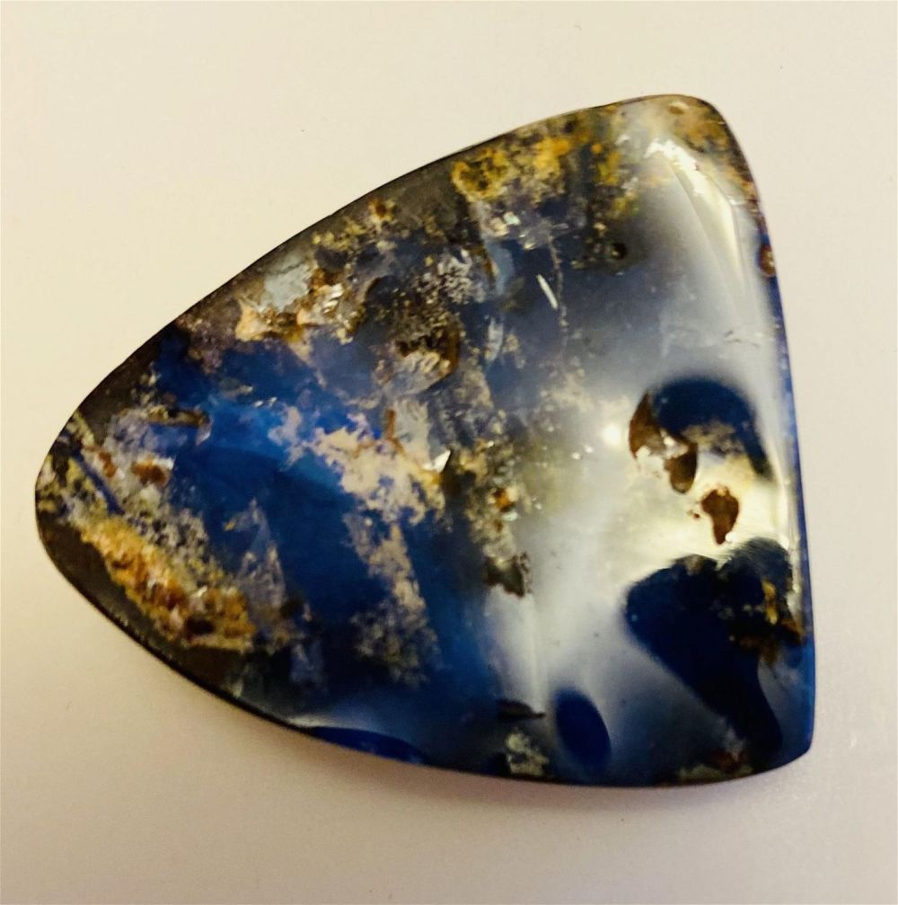 Lot 382: Opal polished stone large
