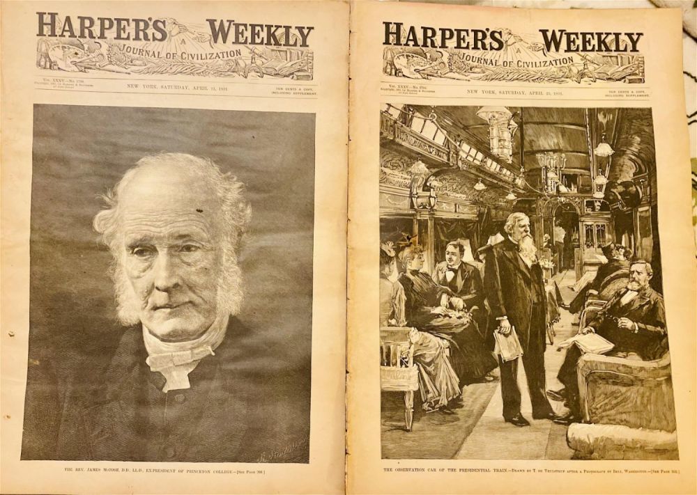 Lot 441: 2 Harpers Weekly  dated 1891