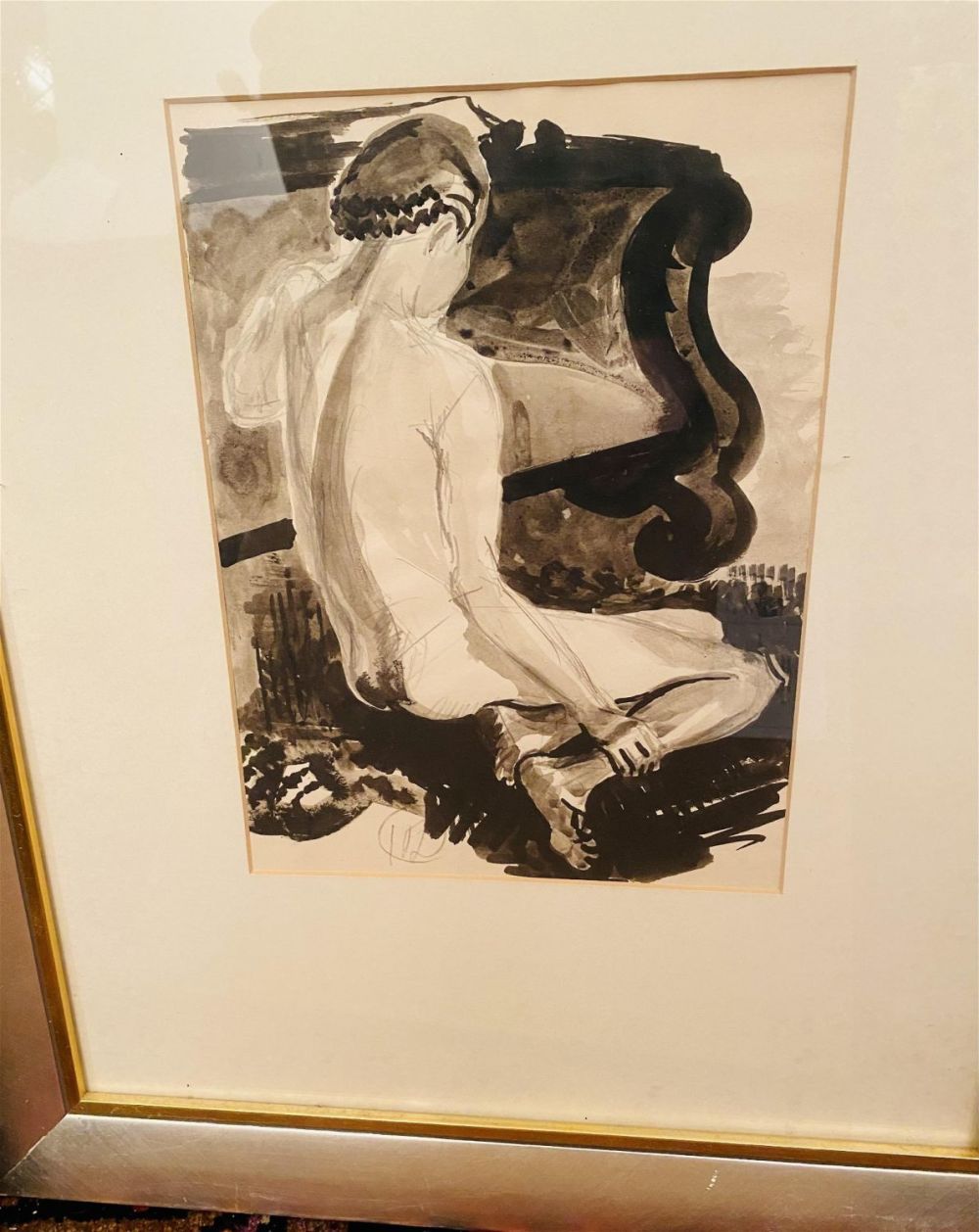 Lot 481: Hayley Lever original art- nude