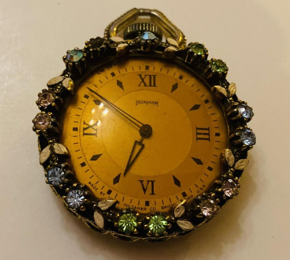 Lot 495: Ingraham fancy vintage watch