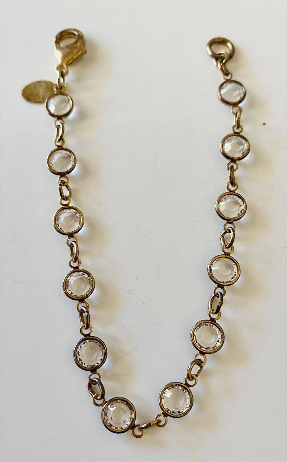Lot 190: Joan Rivers stone/metal bracelet