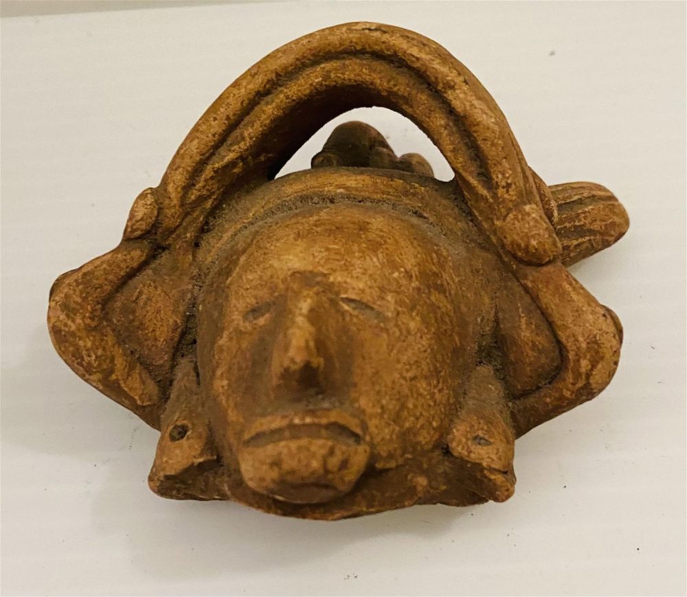 Lot 202: Early clay pottery decoration Spanish