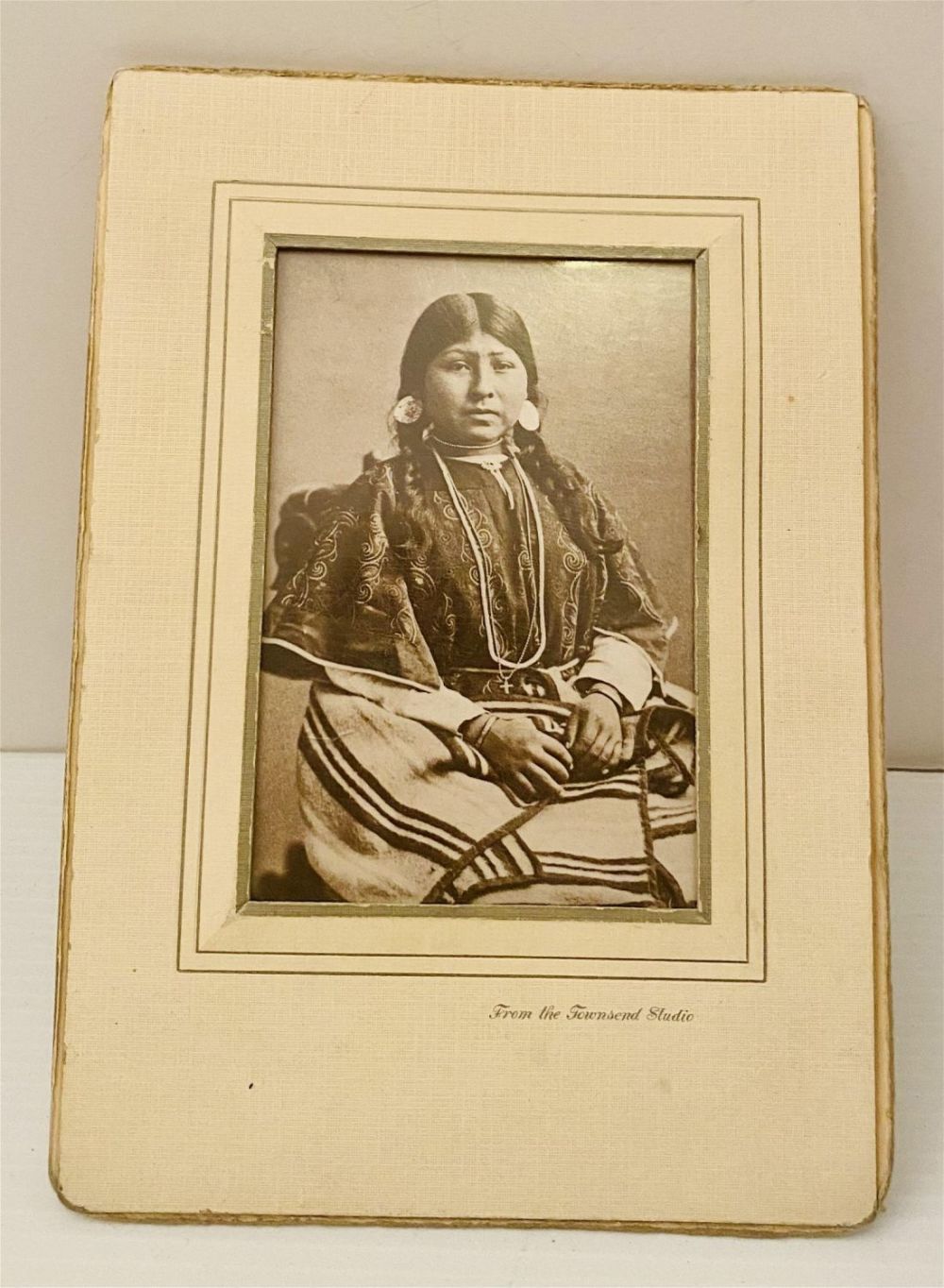 Lot 356: Photo of Indian woman