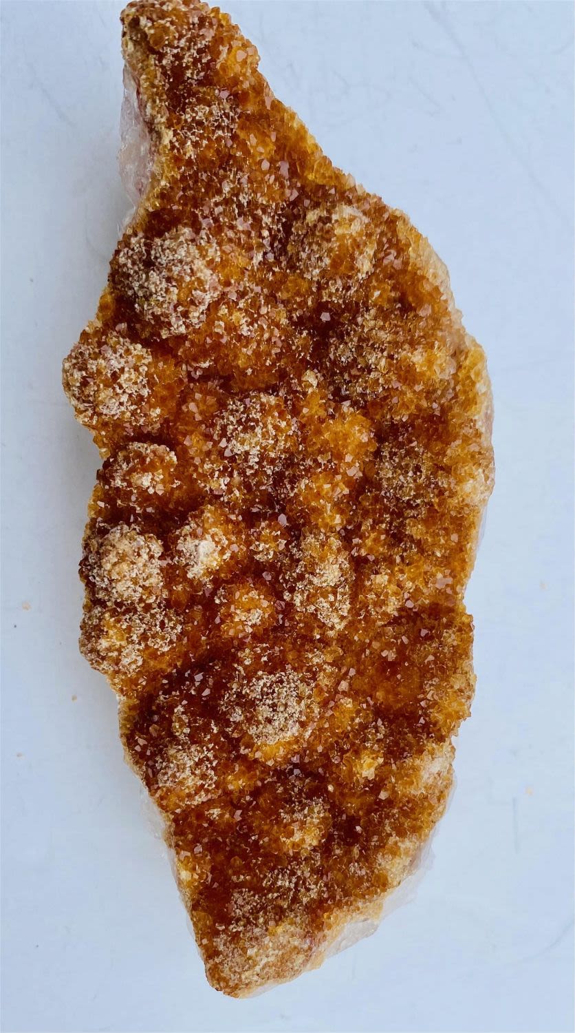Lot 176: Citrine natural mineral specimen