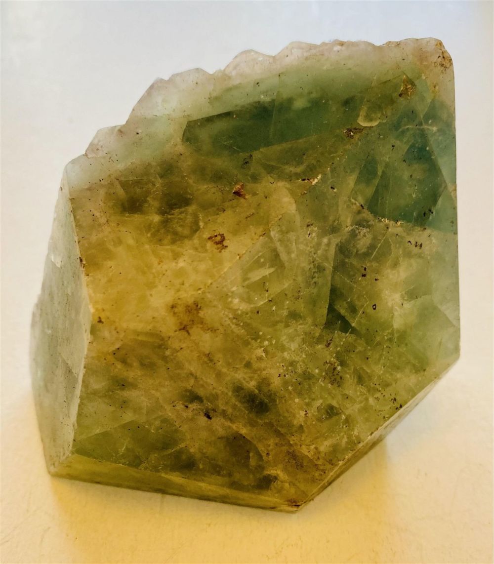 Lot 214: Fluorite mineral specimen polished