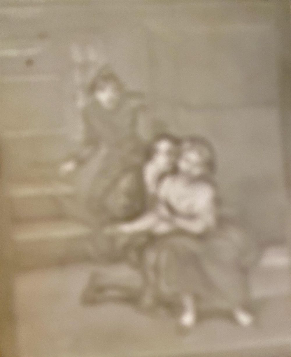 Lot 362: Lithopane porcelain rectangluar scene