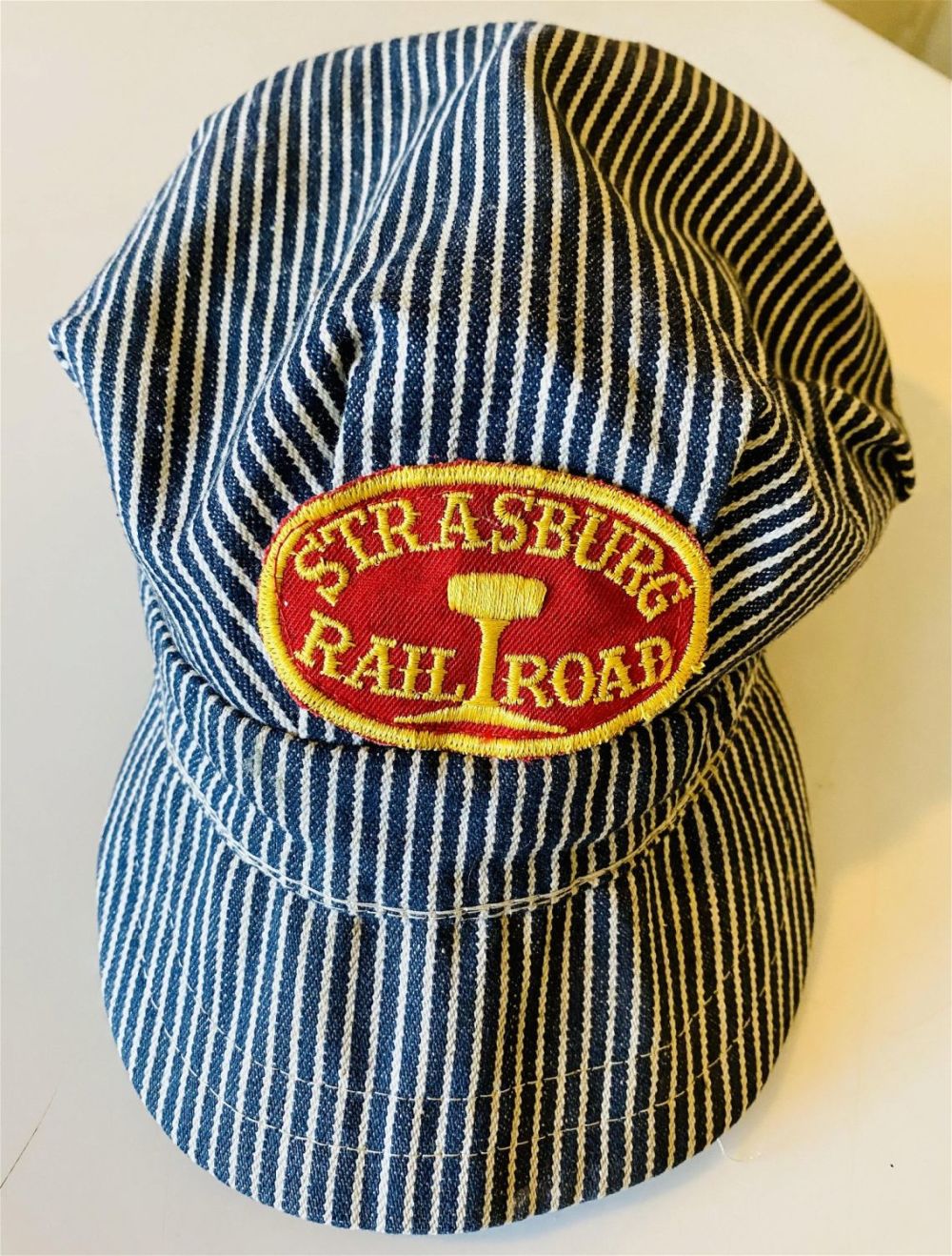 Lot 398: Strasburg Railroad  train hat blue/white