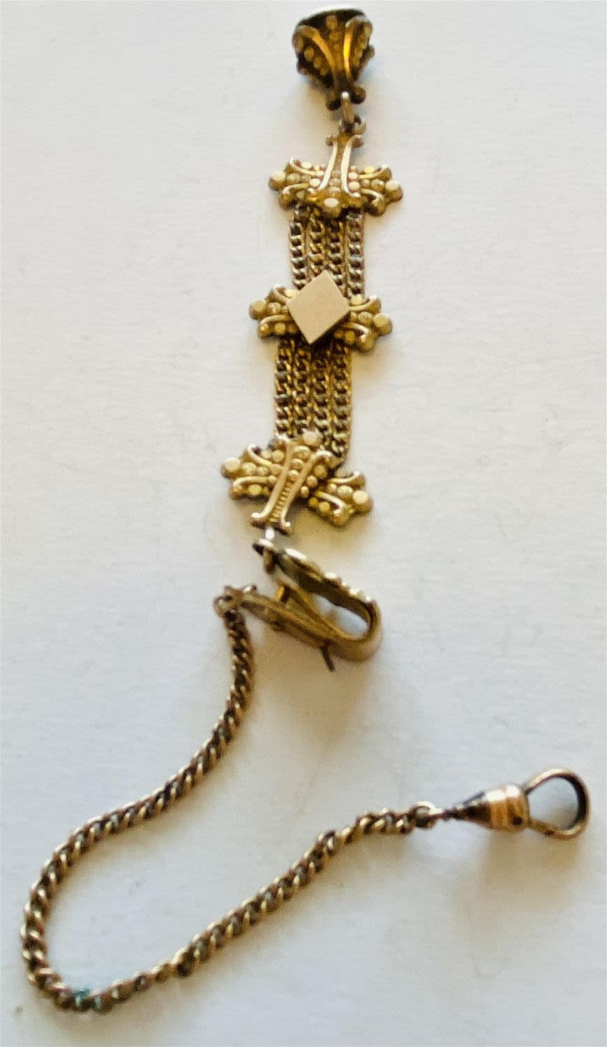 Lot 163: Watch fob chain antique
