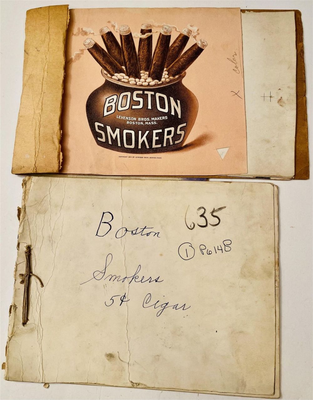 Lot 169: Cigar progressive Proof Boston Smokers