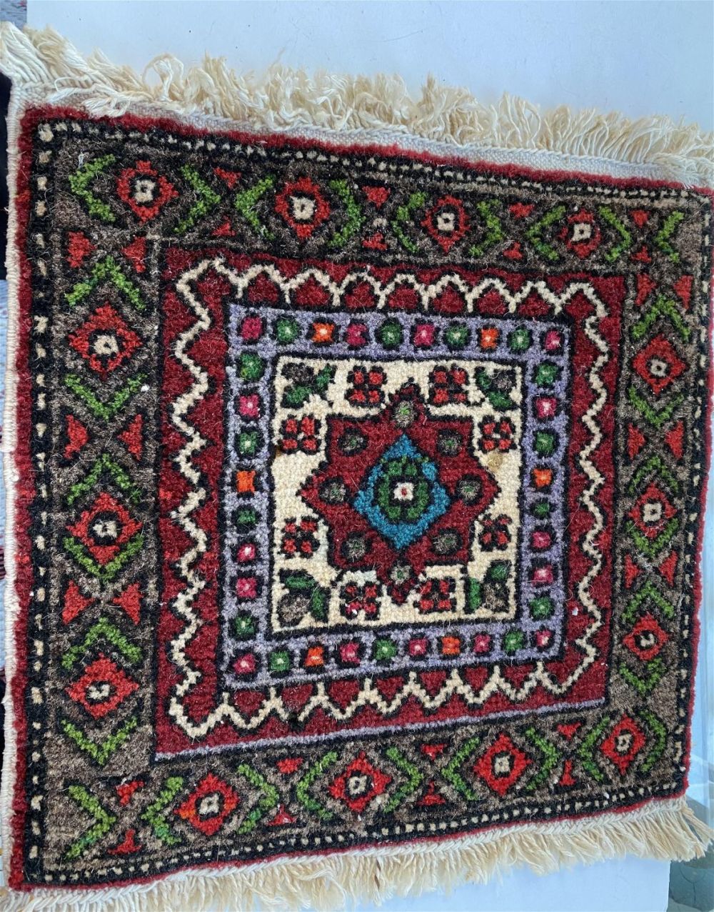 Lot 233: Sample prayer oriental rug