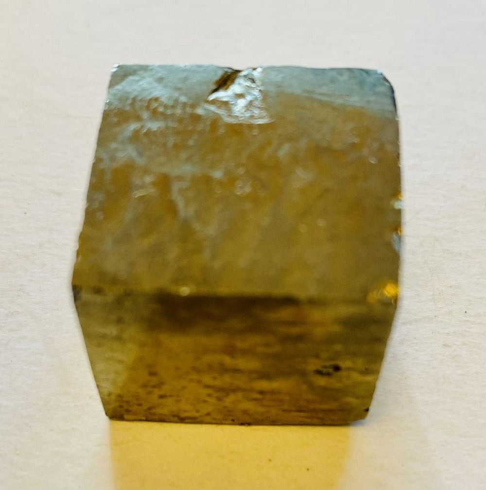 Lot 252: Pyrite mineral specimen cube