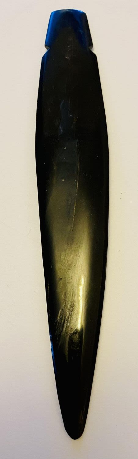 Lot 306: Horn letter opener polished