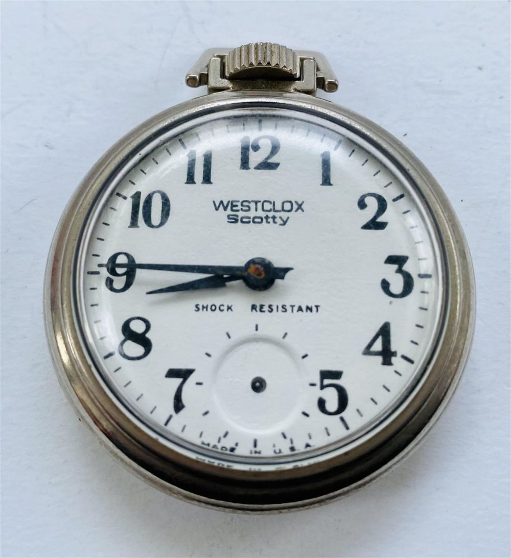 Lot 310: Westclox Scotty dollar watch