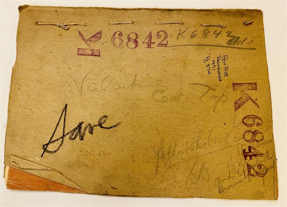 Lot 313: Valentine progressive proofs/cigar