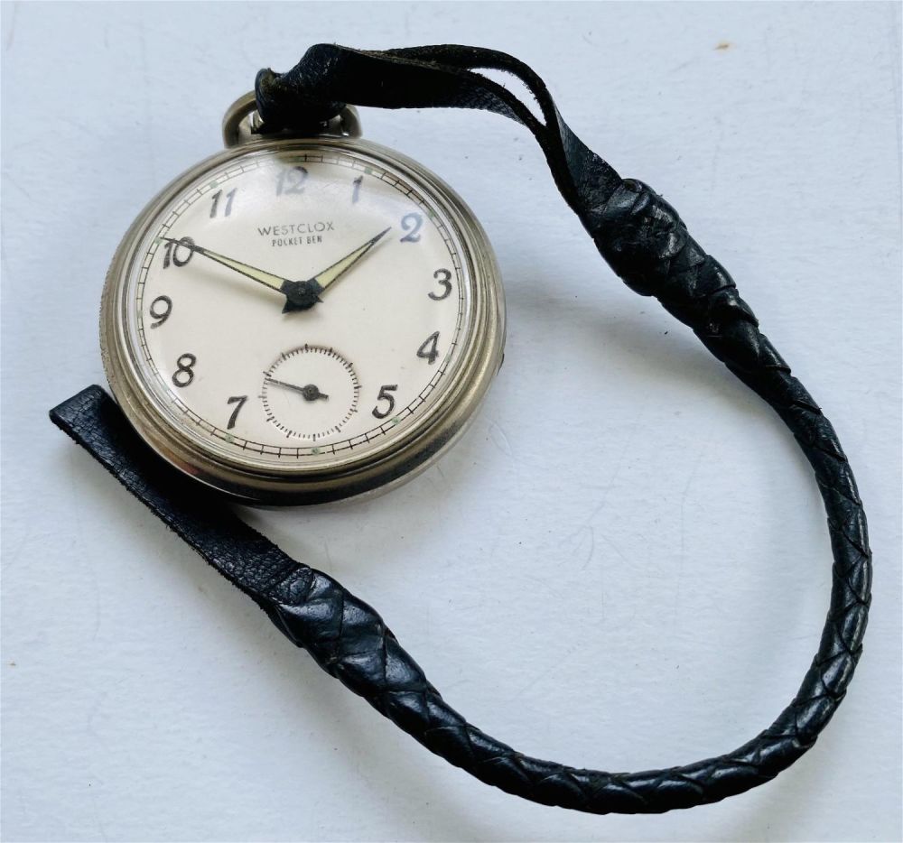 Lot 340: Westclox Pocket Ben pocket watch