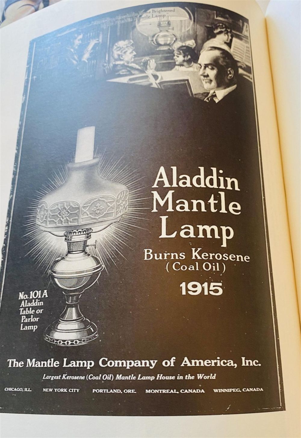 Lot 209: Aladdin lamp book reference signed by author