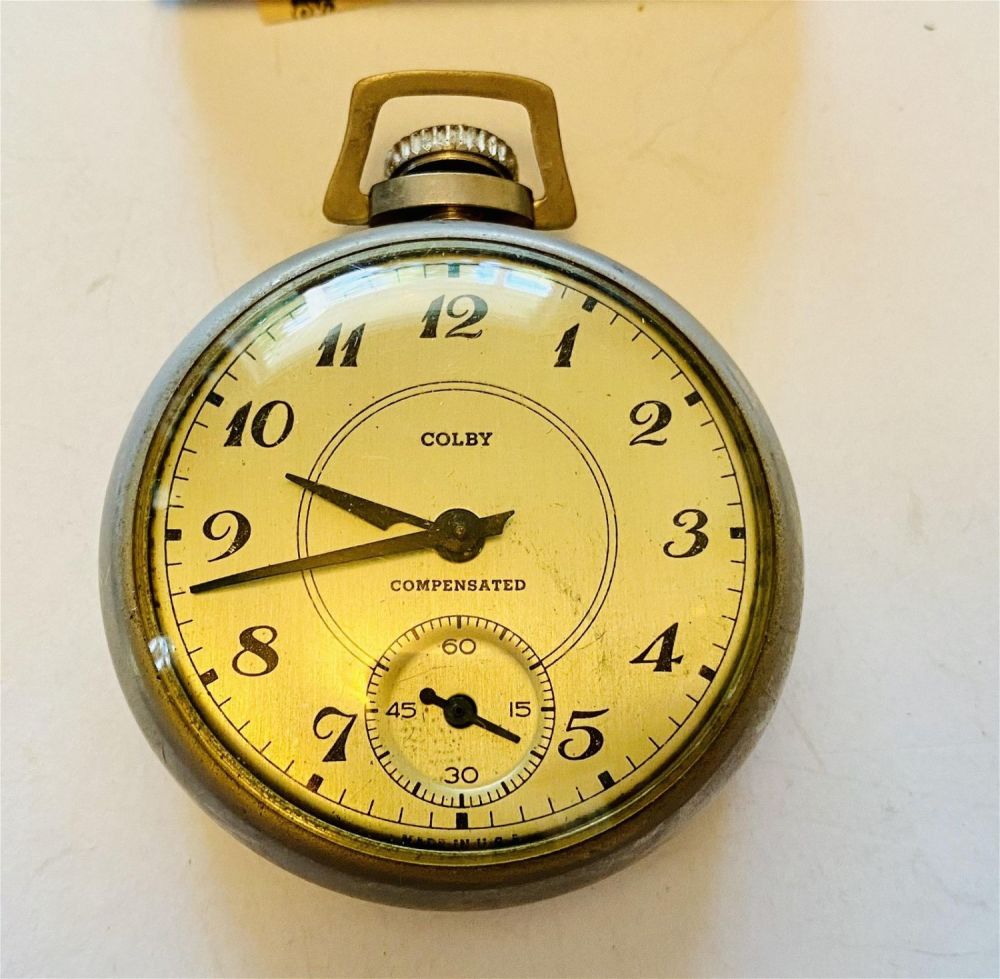 Lot 274: Colby pocketwatch original box