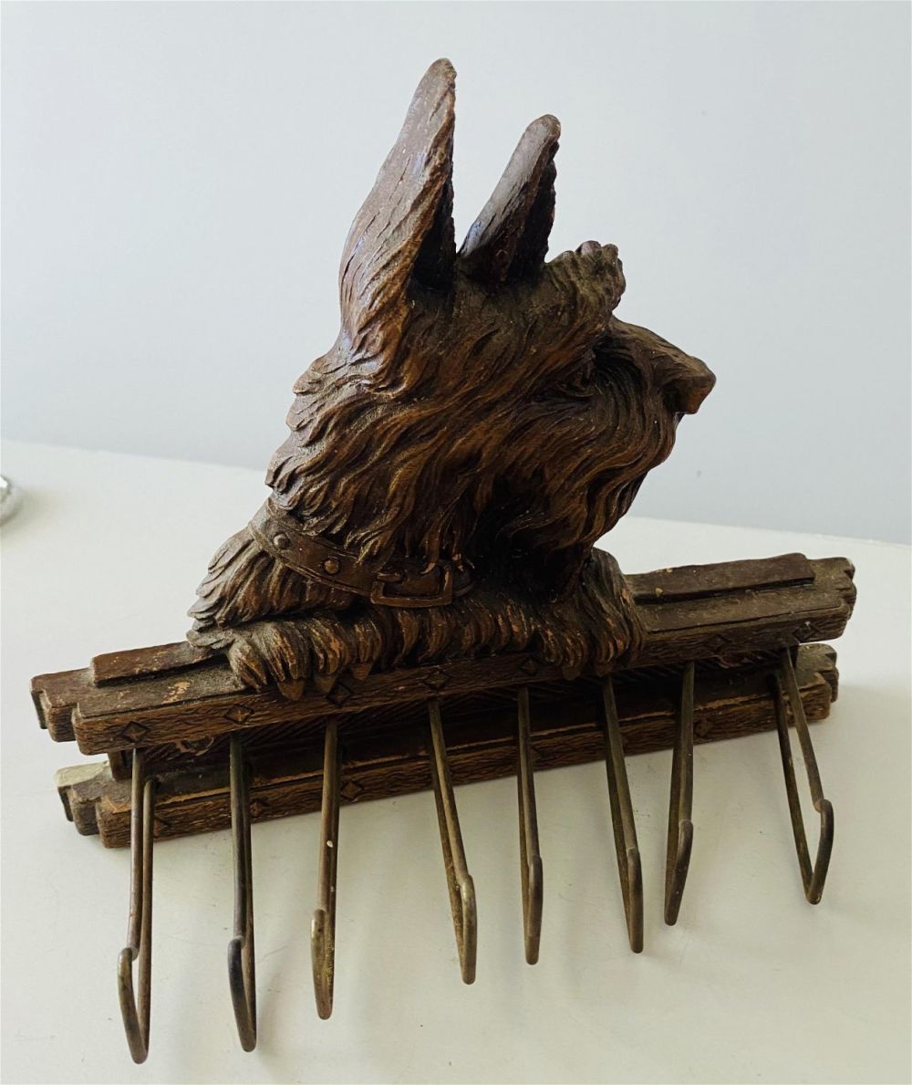 Lot 347: Scotty Syroco wood wall hanger