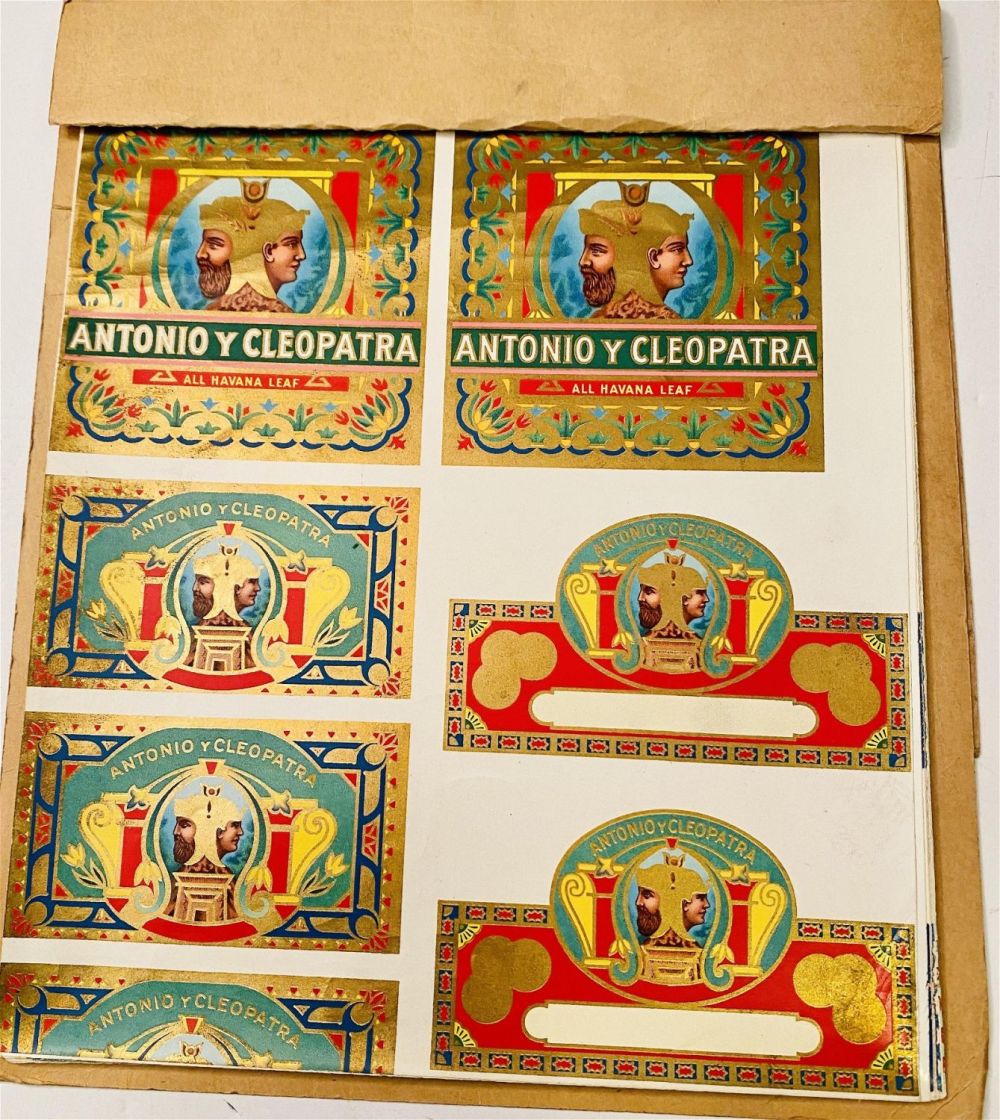 Lot 470: Cleopatra progressive proofs/cigar