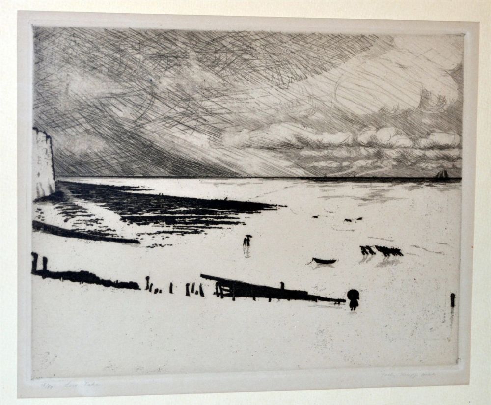 Lot 156: Polly Knipp Hill etching signed