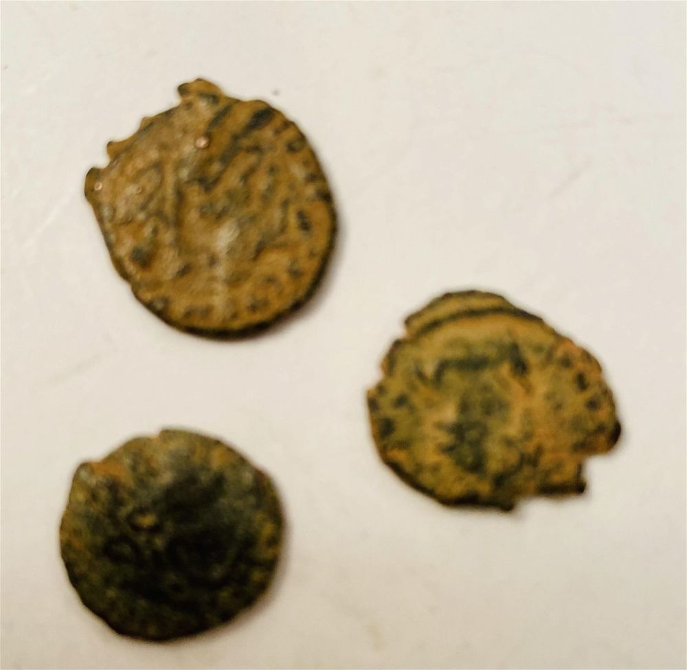Lot 291: Ancient Roman bronze coins
