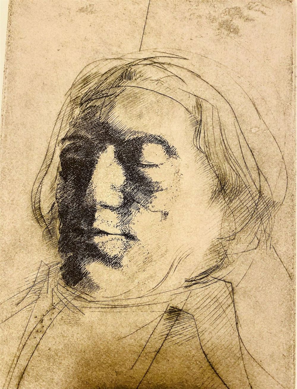 Lot 320: Thomas Cornell etching dated 1976