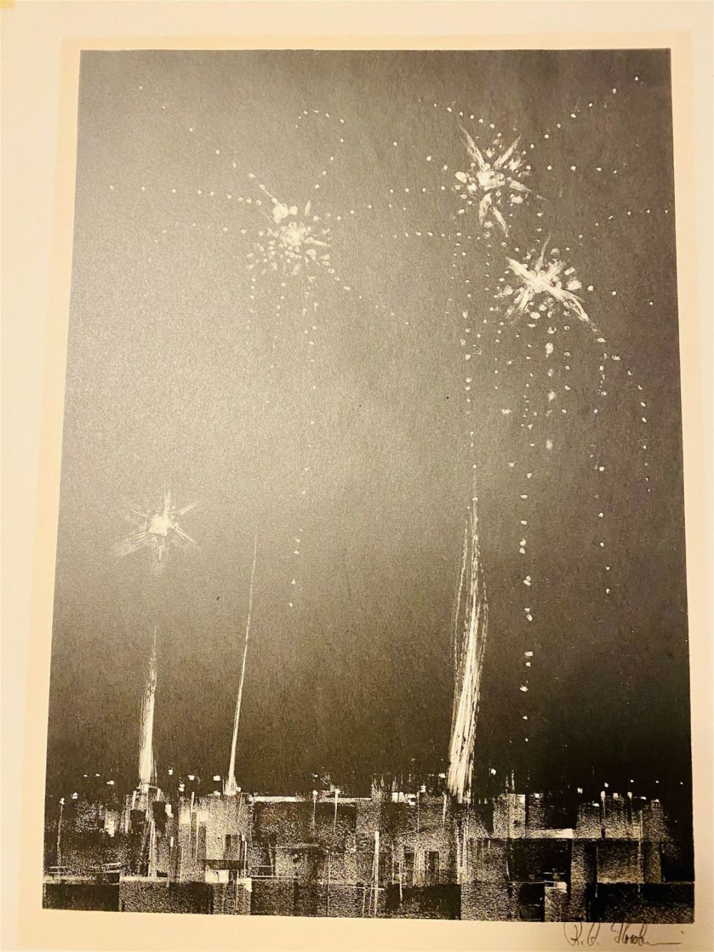 Lot 443: Richard Florsheim litho 1961