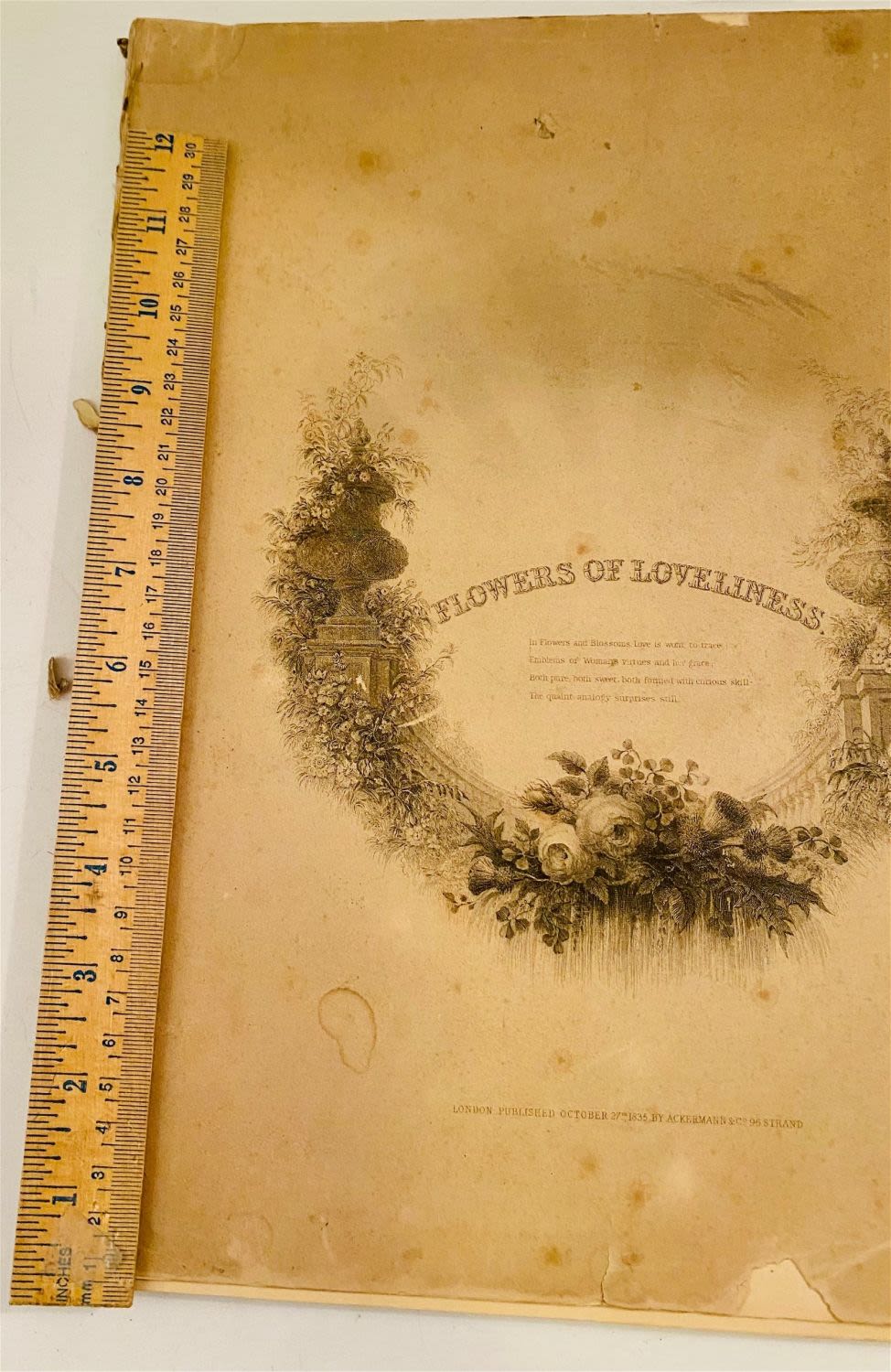Lot 84: FLowers of Loveliness 1835 book
