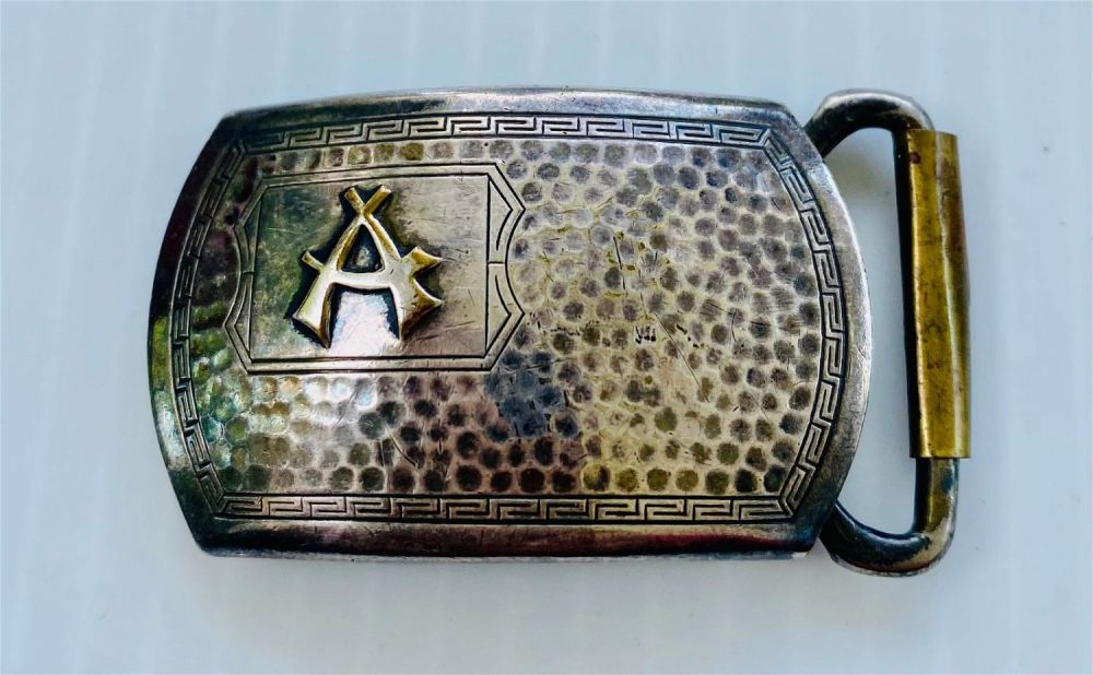 Lot 147: Hickok mid century belt buckle