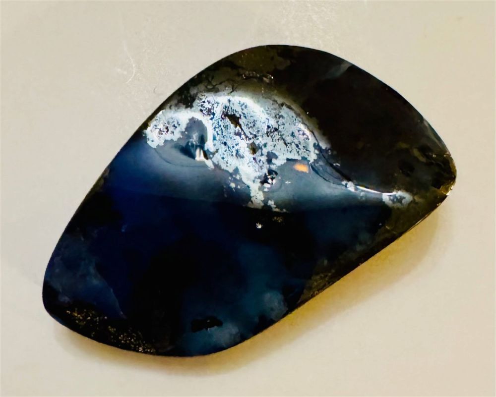 Lot 131: Natural boulder opal specimen polished