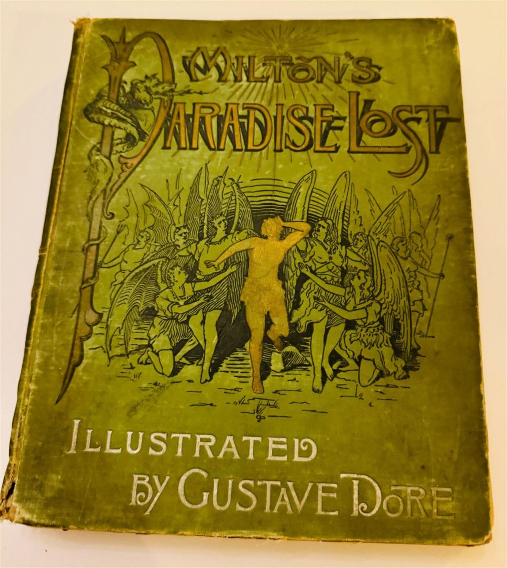 Lot 142: Miltons Paradise Lost illustrated by Dore